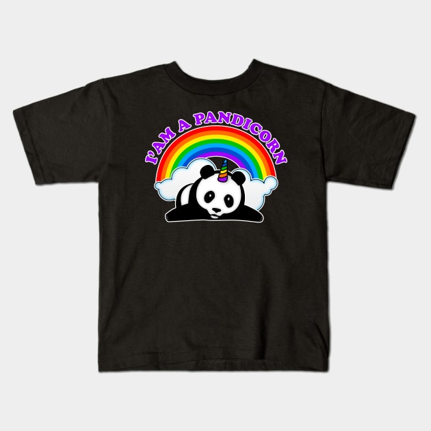 I am a Pandicorn Kids T-Shirt by Yeldar